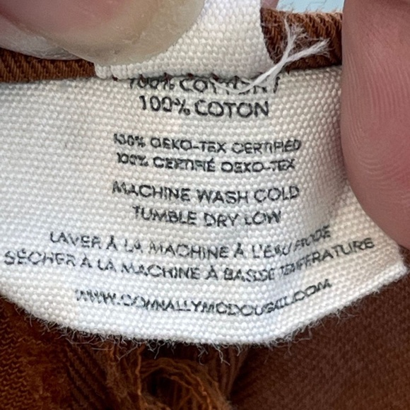 Connally Goods Connally McDougall Rust Colored Cotton Pants & Tank Top Size 3X - Picture 12 of 13